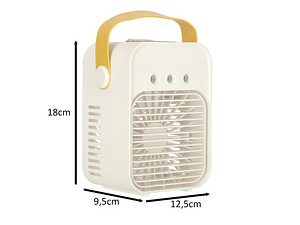Pārnēsājams galda ventilators - kondicionieris - mitrinātājs (9 foto no 10)
