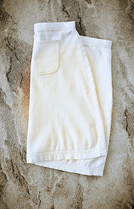 Miniseelik valgest venivast teksariidest Only Jeans Wear (6 foto / 6)