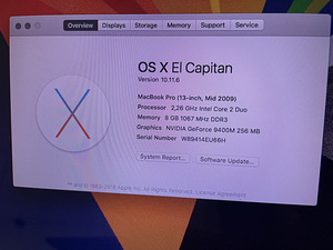 Продается Macbook Pro MID 2009 1TB 13 дюймов (3 фото из 5)