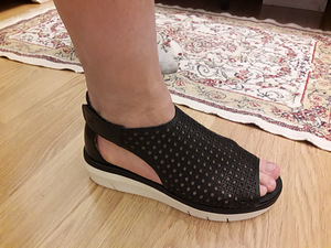 Nahast sandaalid Tamaris s. 39(38,5) (5 foto / 10)