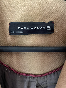 Zara шерстяное пальто (2 фото из 4)