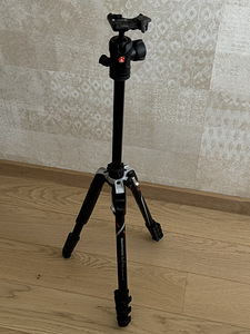 Manfrotto statiiv Befree Advanced MKBFRTA4BK-BH, must (1 foto / 3)