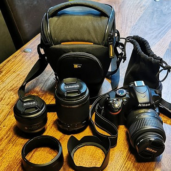 Nikon 3200 + объективы