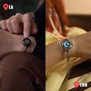 TOTWOO Long Distance Touch Bracelets for Couples (2 foto / 6)