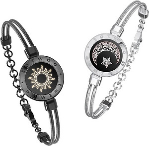TOTWOO Long Distance Touch Bracelets for Couples (3 foto / 6)