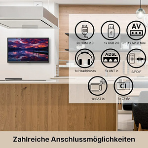 STRONG HD TV 24"/ UUS/ SRT24HE4023/ LED TV/ Televiisor/Teler (2 foto / 10)