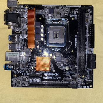 Материнская плата asrock h110m-dvs