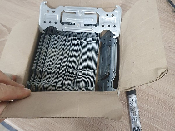 Перекрестный замок для гипсокартонного потолка cd09