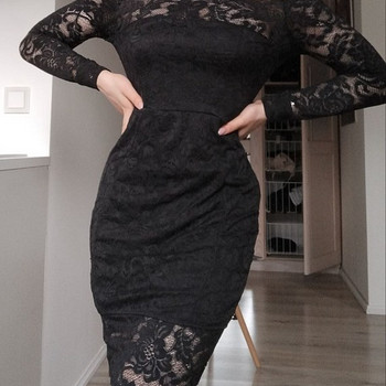 Black sheath dress