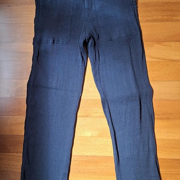 Emporio Armani linen and viscose trousers