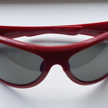Giorgio Armani sunglasses red