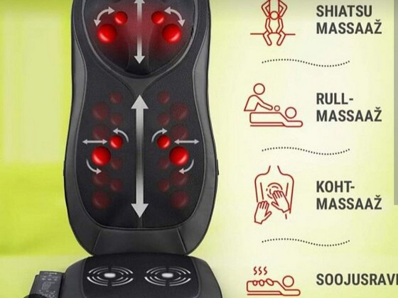 Массажное кресло Wellneo shiatsu 4in1