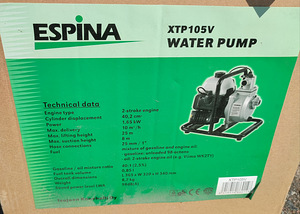 Помпа вода Veepump 2-T 40,2CC 1" ESPINA (3 фото из 7)