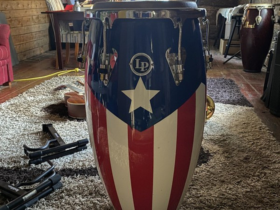 Lp Matador Puerto Rican Flag Motif Quinto