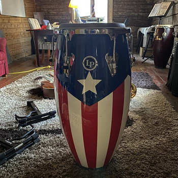 Lp Matador Puerto Rican Flag Motif Quinto