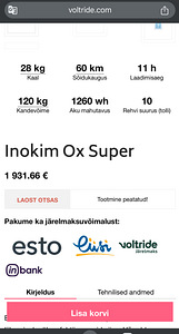 Inokim Ox Super (3 фото из 3)