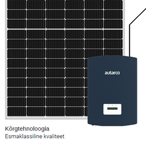 Päikesepaneelide inverter Autarco 9000W three phase inverter (1 foto / 1)
