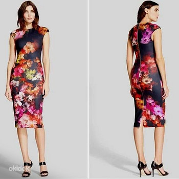 Ted Baker новое красивое миди-платье размер M (TB размер 3)