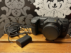 Blackmagic 4K videokaamera kere + Viltrox EF-M2 II adapter (1 foto / 2)