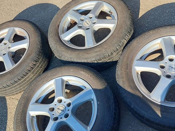 16 " vw, veljed 5x112 6,5x16 et33 rehvid Gislaved 205 60 16