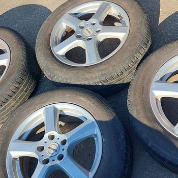 16 " vw, veljed 5x112 6,5x16 et33 rehvid Gislaved 205 60 16