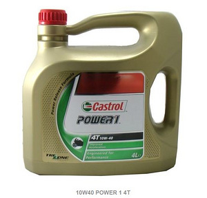 Castrol 10W40 POWER 1 4T mootorratta mootoriõli (1 foto / 1)
