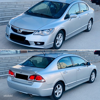 AUTORENT HONDA CIVIC LPG gaas WOLT BOLT FOOD