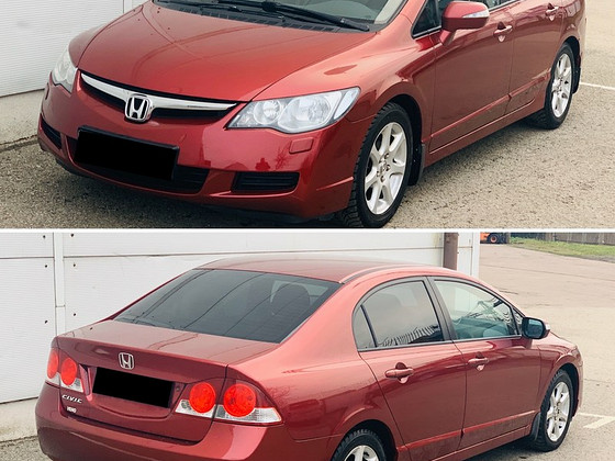 АРЕНДА АВТОМОБИЛЯ HONDA CIVIC LPG газ WOLT BOLT FOOD