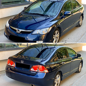 АРЕНДА АВТОМОБИЛЯ HONDA CIVIC LPG газ WOLT BOLT FOOD (5 фото из 10)
