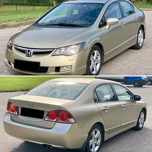 АРЕНДА АВТОМОБИЛЯ HONDA CIVIC LPG газ WOLT BOLT FOOD (7 фото из 10)