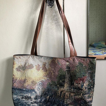 Thomas Kinkade maaliga käekott