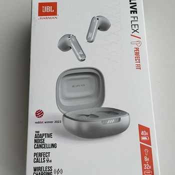 JBL Live Flex , Silver