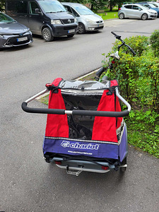 Laste jalgrattakäru müük (4 foto / 8)