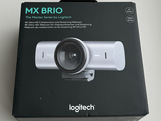 Logitech MX Brio 4K USB-C , Pale Gray