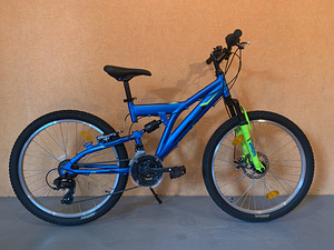 Новый Full Suspension MTB 24 Сделано в Германии (1 фото из 8)