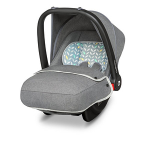 Turvahäll Lionelo Noa Plus, 0-13 kg, Grey Scandi (1 foto / 10)