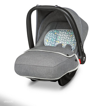 Автолюлька Lionelo Noa Plus, 0-13 кг, Grey Scandi