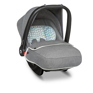 Turvahäll Lionelo Noa Plus, 0-13 kg, Grey Scandi (2 foto / 10)