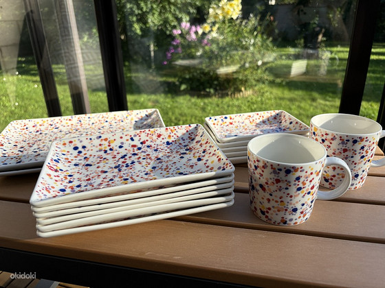 Посуда Iittala Helle аметистового фиолетового цвета