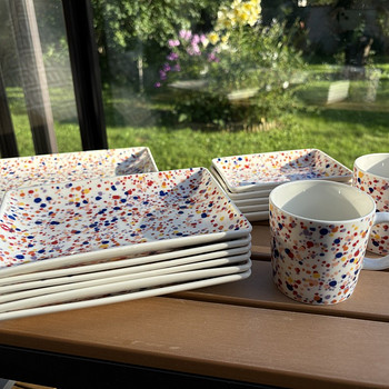 Посуда Iittala Helle аметистового фиолетового цвета