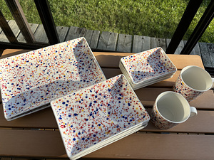 Iittala Helle amethyst lillad nõud (2 foto / 3)