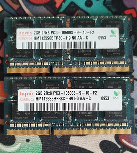 DDR3 2tk mälud 2gbx2 (1 foto / 1)