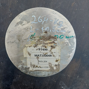 Roostevaba metall silinder Aisi-304 (2 foto / 2)
