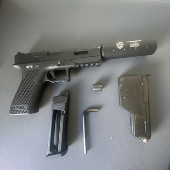 Airsoft ssp18 co2 (черный)