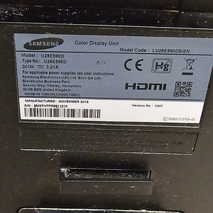 Монитор Samsung U28E590D + Адаптер (5 фото из 6)
