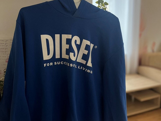 Diesel Logo print Hoodie/Diesel kapuutsiga pusa