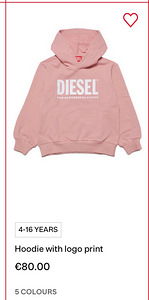 Diesel Logo print Hoodie/Худи Дизель (3 фото из 3)