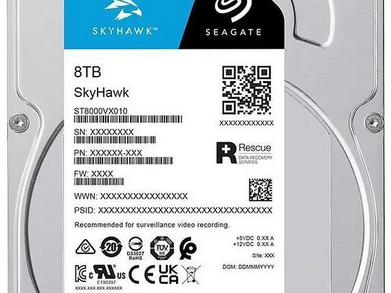 HDD жесткий диск Seagate SkyHawk - 8TB (НОВЫЙ)