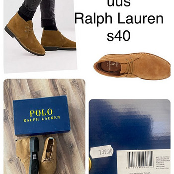 Новые мужские туфли Ralph Lauren