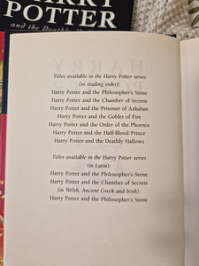 Harry Potter ja surma vägised. Esimene trükk (2 foto / 8)